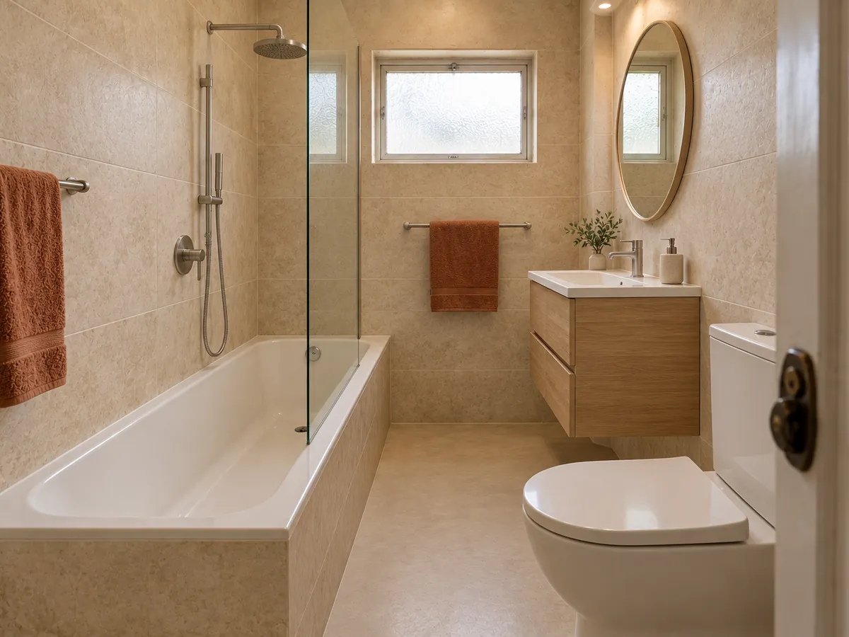 Bathroom upgrade — After