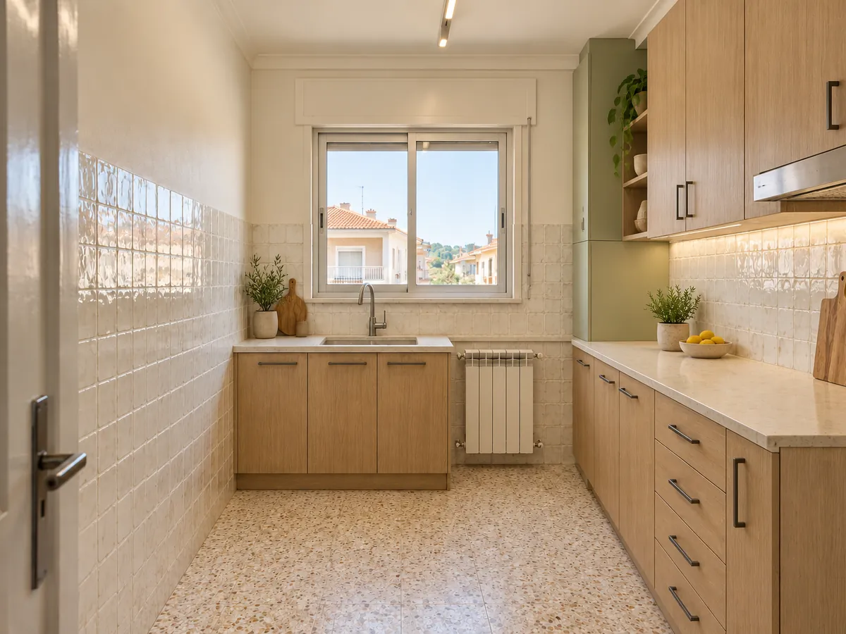 Renovated kitchen — After