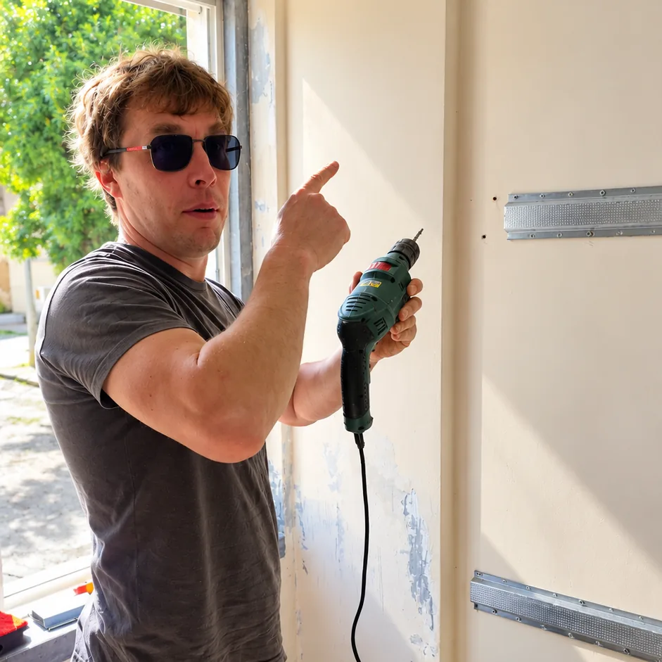 Wall preparation for fixings
